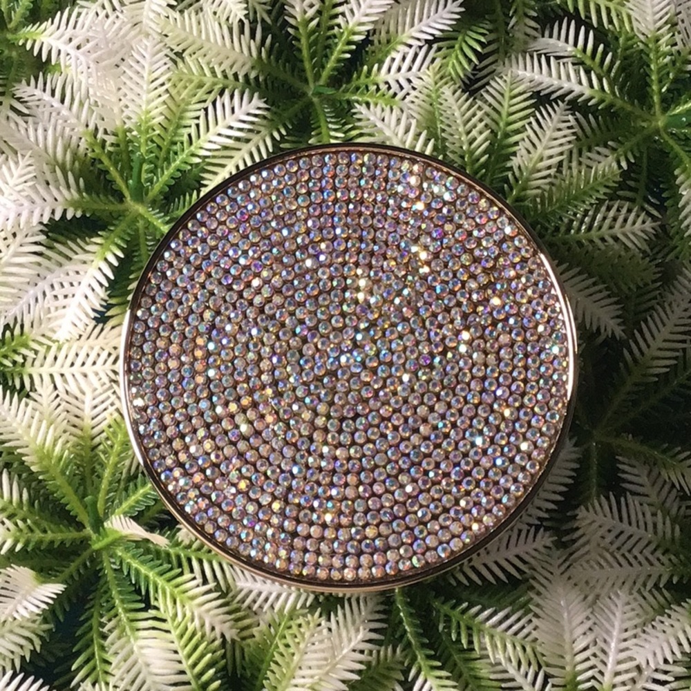 Gold bling contact case